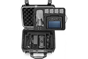 LEKUFEE Custodia Rigida per DJI Air 2S / Mavic Air 2 Drone Combo con DJI RC Pro o DJI Smart Controller e Accessori [Solo Custodia]