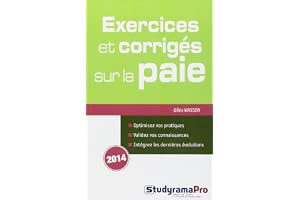 Exercices et corrigés sur la paie