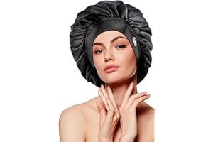 SCHOELA® Hair Wonder - Echte Seidenhaube zum Schlafen für langes Haar & Locken - Maulbeerseide Haarhaube 100% zertifiziert nach OEKO-TEX® Standard