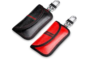 VAWCORNIC 2PCS Mini Bolsa Faraday para Llaves de Coche