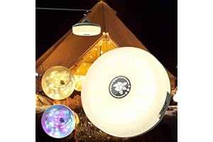 MDCMLKS Camping Lichterkette Aufrollbar, 4-in-1 Tragbare Wiederaufladbare LED Lichterkette mit 8 Beleuchtungsmodi, Schnelle Lagerung,USB-Aufladung,10M Wasserdichte Zeltleuchten für Camping Wandern Weihnachten