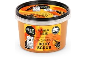 Organic Shop Body Scrub Natural Juicy Papaya and Sugar 250ml