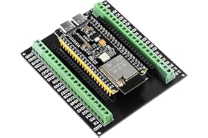 diymore Pour module ESP32-S3 DevKitC-1 N16R8, autorité d'expansion pour les autorités de développement pour ESP32 S3 1-N16R8, carte de développement avec WiFi, Bluetooth 5.0, antenne connectable USB C