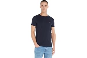 Tommy Hilfiger Uomo T-shirt Maniche Corte Core Stretch Slim Fit