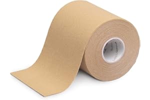 PINOTAPE Sport - kinesiologisches Tape Light Beige - Länge 5 m - besonders hautverträglich - Kinesiologie - Physio-Tape - Sport-Tape - Kinesio-Tape (XL)