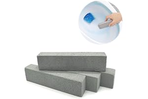 HCOVIV Cleaning Block WC,4Pcs Piedra pómez para Wc, Limpiador de inodoro de piedra pómez eficaz, Se utiliza para limpiar asientos de inodoros, baños, cocinas, piscinas