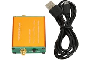 HF Verstärker, LNA Modul Verstärkung 20DB Audioverstärker RF Verstärkermodul 0.1MHz-6GHz Frequenzfähigkeit, für Kurzwelle FM Funk Software Defined Radio (Wird ohne Batterie