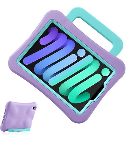 IPad Mini 6 Hülle Für Kinder – Stoßfest, Mit Displayschutz & Ständer | Leichte EVA-Hülle Für IPad Mini 6. Generation (8,3 Zoll) | Blau
