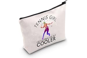 TSOTMO U.Tennis Girl - Reißverschlusstasche für Tennisspieler - Kosmetiktasche für Mädchen