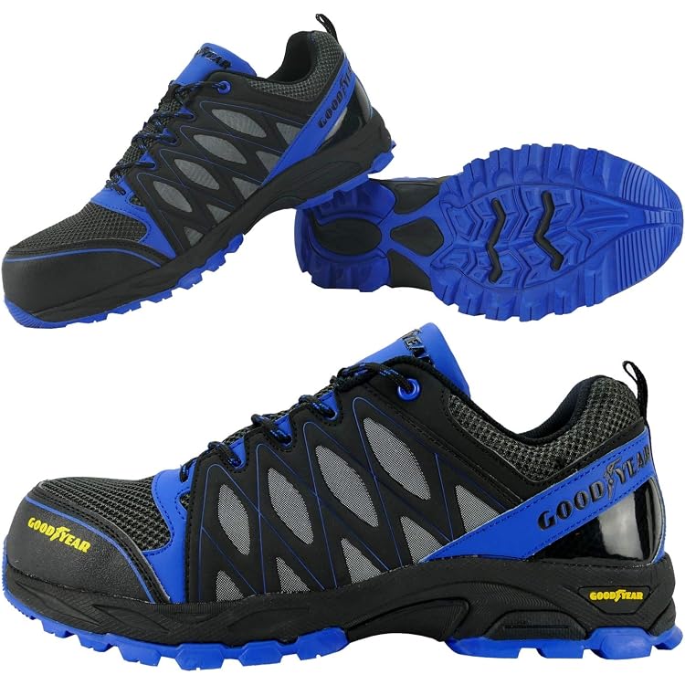 Urgent 242 S1 Sicherheitshalbschuhe – Mit Metallkappe, Rutschhemmender SRA-Sohle, Atmungsaktiv, EN ISO 20345:2011