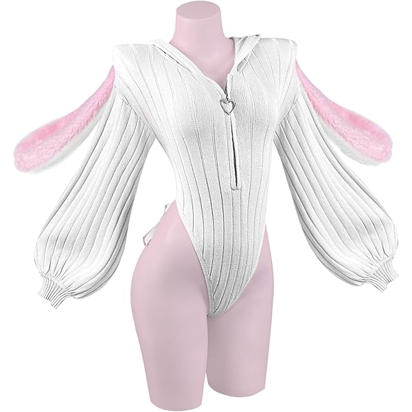Costume de lapin Femmes Lingerie Et Queues Bodysuit Jeu de rôle Lapin Tenue Set Pour Halloween Costume de Noël Cosplay Party (x-large Costume de lapin Femmes Lingerie Et Queues Bodysuit Jeu de rôle Lapin Tenue Set Pour Halloween Costume de Noël Cosplay Party (x-large