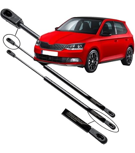 Stabilus SET 2 Stück Heckklappendämpfer 031139 LIFT-O-MAT® Gasfeder Kofferraum 440N Für SKODA Fabia/Fabia Scout 542 2006-2011