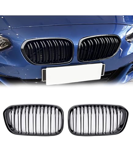 thumbnail image 2 of Alfa Romeo Original Front Radiator Grille - Part Number 156112054 For Giulietta Models, Black 2 of 4