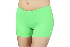 ELEGANCE1234 Elegance Girls/Ladies Cotton Lycra Stretchy Boxer Shorts for Schools/Sports & Under School Skirt