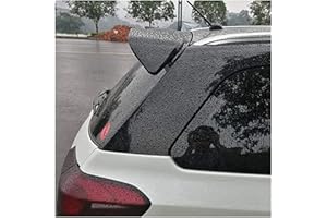ZHFF Resistente Lucido ABS Car Rear Spoiler Posteriore, per Suzuki Vitara 2016-2020 Auto Coperchio Bagagliaio Modifica Posteriore Accessori, Installazione Facile