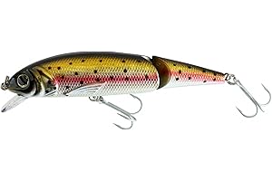 Abu Garcia Tormentor Jointed Floating Lure – Ideal for Freshwater Predators like Trout, Pike, Bass, Zander, and Salmon, Lifelike Action & Vibrant Colours, Available 11cm & 13cm