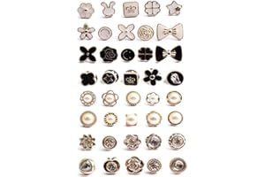 FRDELMA Broche para Ropa Mujer,40 piezas Broche de seguridad, Pines para vestido, Camisa, chal y cárdigan - Suministros de ropa