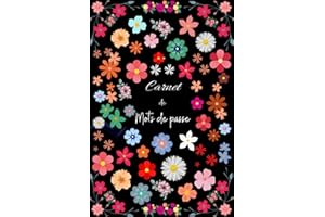 Carnet de mots de passe: Carnet pour organisez jusqu’à 312 mots de passe par ordre alphabétique ( 4 pages pour chaque lettre)