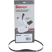 Lot De 3 Lames De Scie à Ruban Starrett Univerz - 733x13x0.35mm, 14-18 TPI - Pour Scies Portables Sans Fil Bosch, Hilti - 3