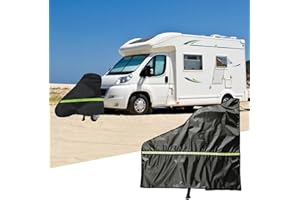 HUIKUANGEU Copertura per Timone,Coperture per Rimorchi,Custodia per Timone Coperture per Rimorchi,Universale Copertura Gancio Traino Impermeabile,Impermeabile Copertura Timone per Rimorchio Universale