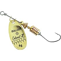 Effzett Spinner Con Amo Singolo - Regenbogenforelle 3g - Esche Da Pesca Per Trota E Spigola