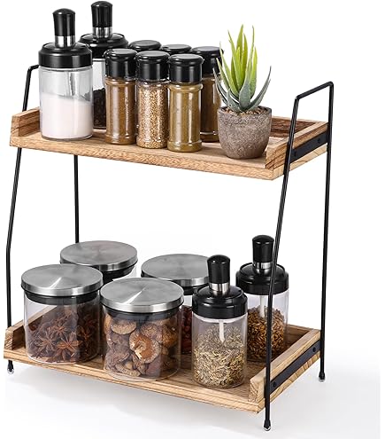 Megsooul Koffiebar accessoires en organisator aanrecht, koffiestation organizer keuken aanrecht plank organizer, opslag van koffie specerijen, beker deksel houder aanrecht plank voor badkamer (wit