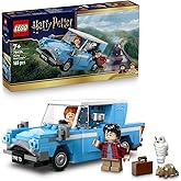 LEGO Harry Potter U&ccedil;an Ford Anglia 76424 &ndash; 7 Yaş ve &Uuml;zeri &Ccedil;ocuklar i&ccedil;in Hediye Fikri, Harry Potter, Ron Weasley ve Hedwig Min