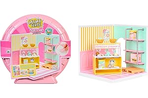 MGA's Miniverse Make It Mini Spaces Ice Cream Shop - Incluye 1 Pack, Juego de Construcción, DIY, Manualidades, para Coleccionistas y Niños 8+ Años, NO Comestible