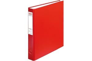 Herlitz Maks. segregator segregator A5 – 1 x mechanizm 2-pierścieniowy, wysokość wypełnienia 25 mm, niebiesko-czerwony