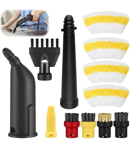 Set D'Accessoires Kärcher Pour Nettoyeur Vapeur SC1, SC2, SC3 (4 Pièces, Original)