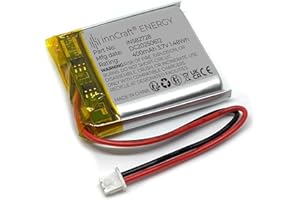 Akumulator Litowo Polimerowy innCraft Energy 400mAh 3.7V, 29x27x6 Model 582728 2P Molex 51021-020 1.25mm konektor
