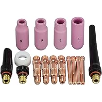 thumbnail image 2 of RIVERWELD TIG Stubby Collet Body Assorted 17CB20 WP 17 18 26 Welding 2 of 11