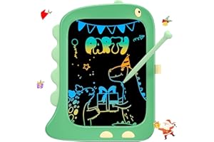 TEKFUN Kids Toys for 3 4 5 6 Year Old Boys Girls, 8.5inch LCD Writing Tablet Kids Drawing Tablet, Dinosaur Toys Drawing Pad for 3 4 5 6 Year Old Boy Girl Birthday Christmas Gifts (Green)