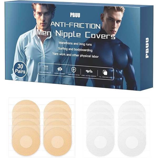 KGDUYC 20 Stück Herren Nippel Cover - Unsichtbare Brustwarzenabdeckungen Für Sport & Alltag