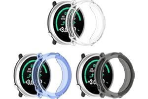 TenCloud Cases Compatible with Polar Ignite Case, TPU Protective Cases Cover Protector Shell Bumper for Ignite Smartwatch (3 Colours)