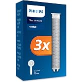 Philips Water Shower Head with Filter - 3 PACK Replacement Filter, Effectively Removes Chlorine and Other Large Particles, 1