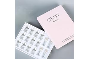 IZBDCY Glov Hair Regrowth System - GLOV BEAUTY Micro Infusion Hair Regrowth Solution Using Painless Micro-Infusion Technology, to Enhance Scalp Health and Promote Natural Hair Growth (4+12)