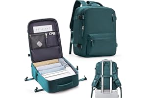 SZLX Sac a Dos Voyage Cabine Avion Valise Cabine 45x36x20 pour Easyjet Bagage Cabine 45x36x20 Easyjet Femme Sac De Voyage Bagage à Main Homme Sac à Dos pour Ordinateur Portable 15,6 pouces