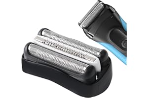 ‎LIAZ 32B Ersatzkopf für Series 3 Rasierer von Braun – Einfaches Aufstecken, Nass- und Trockenanwendung – Kompatibel mit Braun Series 3 301S, 310S, 320S, 330S, 340S usw. – Ersatzköpfe für die Männerpflege