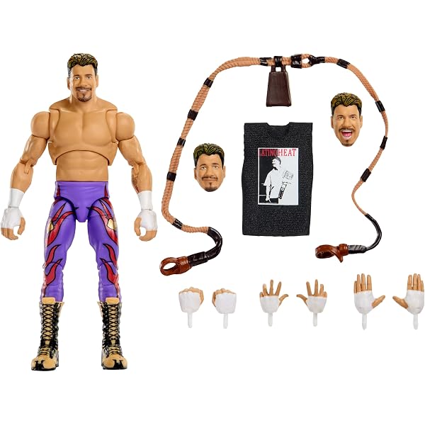 Action Figure WWE Elite – Hollywood Hulk Hogan, 15 Cm, 25 Punti Articolazione, TrueFX, +8 Anni - 2