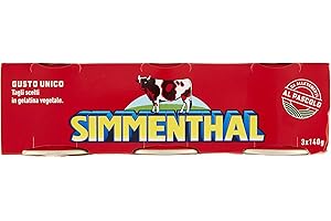 Simmenthal Carne di Bovino Magra Lessata con Gelatina Vegetale e Miele, 3 x 140g