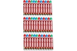 Sixstore Ensemble de 36 - Marqueurs à point non gouttant Dabber pour le bingo, stylos marqueurs stationnaires, dauber pour jouer aux billets de bingo, flyers, jeu de loto