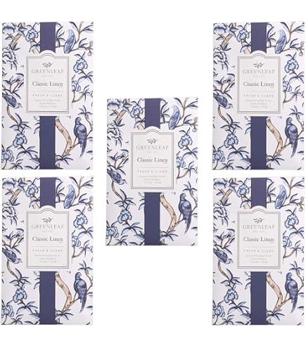 Greenleaf Duftsäckchen Spa Springs – 3er Pack Mit Bergamotte, Grüner Mandarine, Moschus & Bernstein