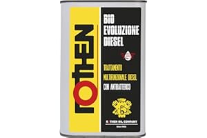 ROTHEN 1 LITRO ADDITIVO Auto Top per Motori Diesel PULITORE Pulizia INIETTORI BIO Evoluzione Diesel Latta da 1 litro