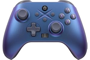 Lapezei Wireless Controller für Xbox Series S/X, Xbox One, Kompatibel mit PC/Android/iOS, Bluetooth-Gamepad mit Back Buttons, Macro, Turbo, Dual Vibration, 6-Axis Sensor, 3.5mm Audio Jack