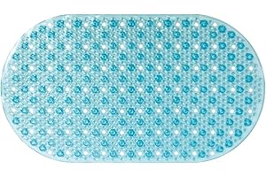 GELCO DESIGN Tapis de Bain antidérapant Gloss 39x69 Bleu