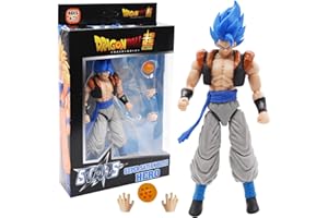 XRHOT Action Figure Anime, 17 CM Figuren Super Saiyan Blue Gogeta Limit Breaker Anime Super - Dragon Stars Giocattoli