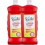 Amazon Brand - Presto! Bathroom Cleaner - 1 L (Lemon, Pack of 2)