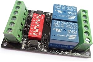 Sensorer DC3V / 3.3V 2-kanal Relä Module Optocoupler Isolation Level Trigger