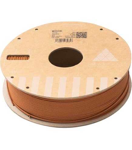 PINE Filamento Per Stampa 3D Al Legno Di Pino - Biodegradabile, Compostabile, 1.75mm, 750g, Ecologico, Da Materiali Organici - 3